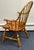 Ethan Allen Country Craftsman Bowback Windsor Armchair For Sale In New York - Image 6 of 11