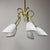 Gold Vintage Stilnovo Chandelier, Italy 1940-50s, 1950s For Sale - Image 8 of 18