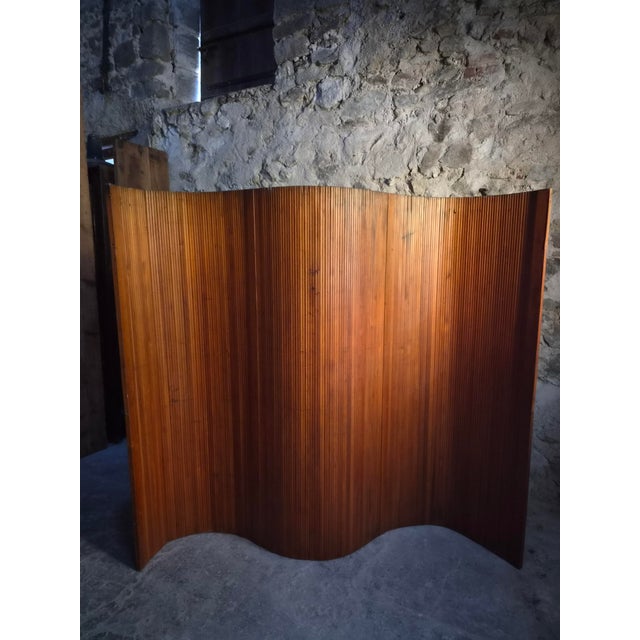 Pitch Pine Room Divider Screen, 1920s For Sale - Image 16 of 18