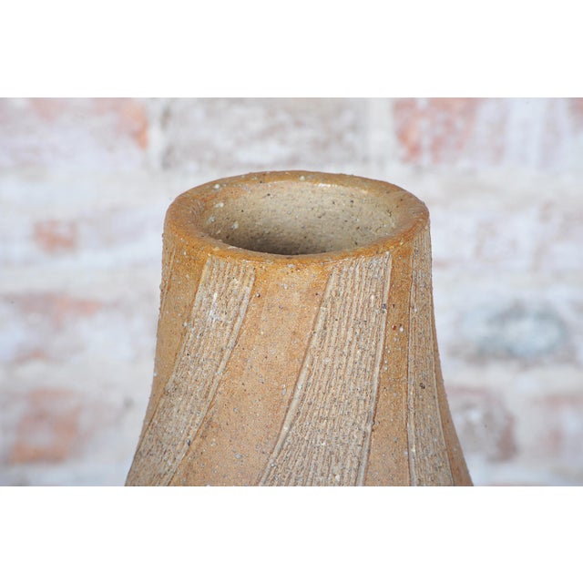Mid-Century Modern Mid-Century Vase in Ceramic, Czech, 1950s For Sale - Image 3 of 11