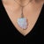 1900 - 1909 1910s Antique Edwardian Carved Opal Cameo Necklace Platinum Diamond 15" Choker For Sale - Image 5 of 5