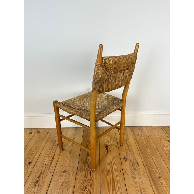 Brown Vintage Rush Dining Chair, 1960 For Sale - Image 8 of 18
