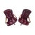 Mid-Century Modern 1994 Classic Leather Burgundy Top-Grain Leather Tufted Executive Swivel Chairs – Pair For Sale - Image 3 of 12