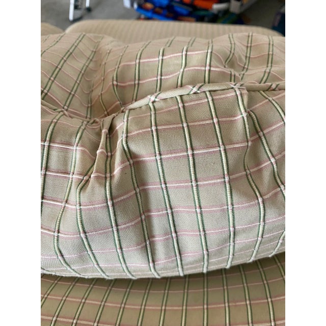 Custom Upholstered Calico Chair For Sale In Baltimore - Image 6 of 9