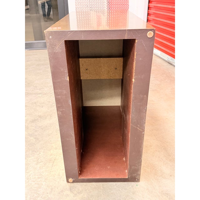 1970s Hollywood Regency Brushed Brass Pedestal Dining Table With Glass Top For Sale - Image 15 of 15