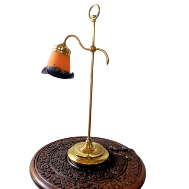 Purple Vintage Teak Tallada Coffee Table For Sale - Image 8 of 10