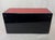 Hollywood Regency Style Lacquer Trinket Box Chinese Red and Black For Sale - Image 11 of 12