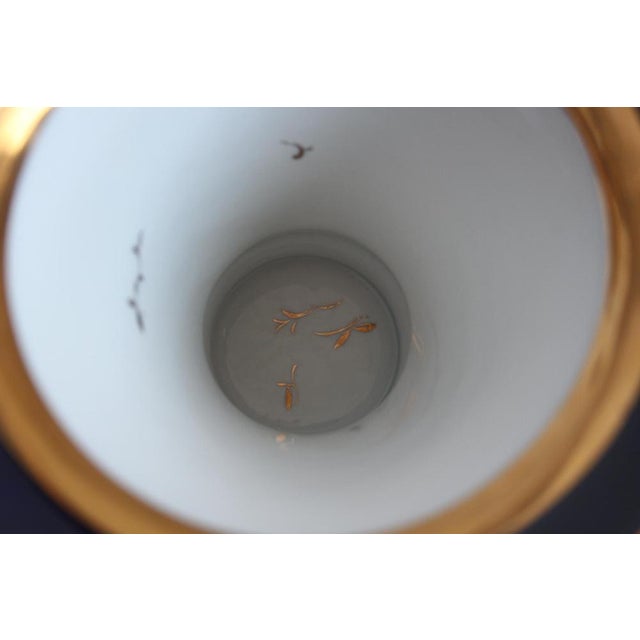 Gold Vintage Porcelain Vase by Royal Dux, Czechoslovakia, 1960s For Sale - Image 8 of 15