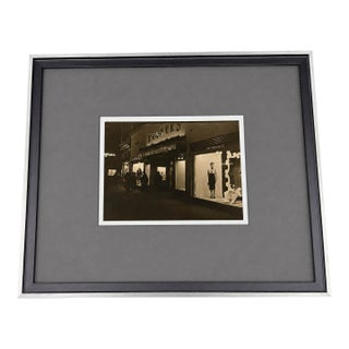 Vintage Russeks Department Store Window Display Photograph, Detroit, C. Early 1940s – Original Silver Gelatin Print For Sale