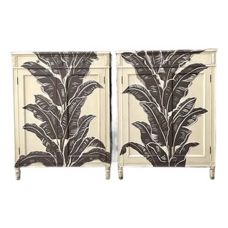 Vintage Irving and Casson Pair of Tall Chests - A Pair For Sale