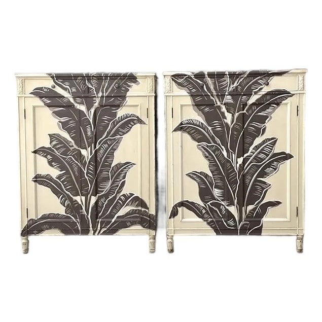 Vintage Irving and Casson Pair of Tall Chests - A Pair For Sale