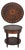 Theodore Alexander Inlaid 2 Tier Mixed Wood End Table For Sale