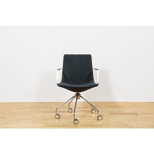 Mid-Century Office Chair Chair Comet by Gunilla Allard for Lammhults, Sweden, 1990s For Sale - Image 4 of 18