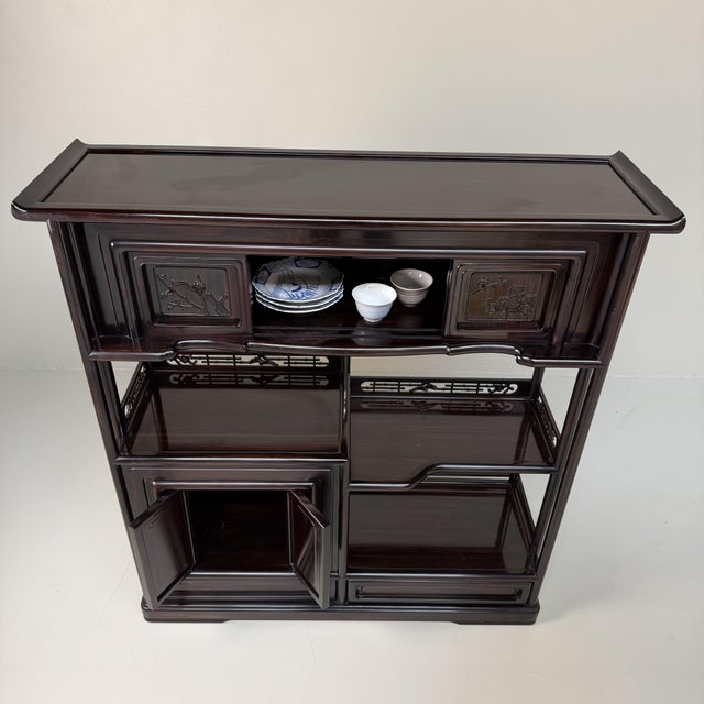 Japanese Kazaridana Tana Display Cabinet, 1930s For Sale - Image 17 of 18