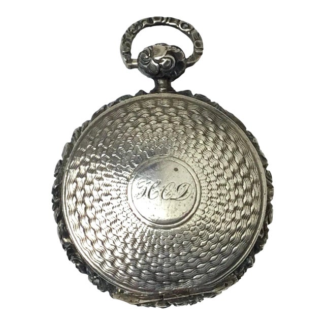 English Sterling Vinaigrette, Birmingham 1832-1833 For Sale