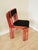 Black Vintage Space Age Red & Black Metal Chairs, 1970s, Set of 4 For Sale - Image 8 of 18