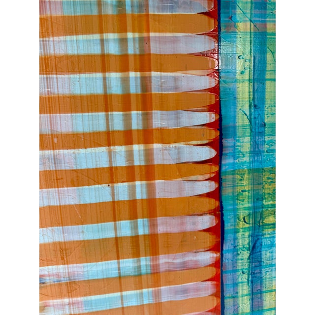 Paul Aho, Large Modernist Painting Contemporary Abstract Art Paul Aho, Palm Beach, Florida, 2004 For Sale - Image 13 of 16