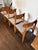 1960s Set of Four Stanley Mid Century Modern Dining Chairs For Sale - Image 5 of 7