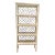 Organic Modern White Wood Etagere For Sale