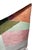 Modern Roulade Linen Pillow Cover in Pink/Rose, 22x22 Pillow For Sale - Image 3 of 3
