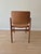 Erik Buch Captain Dining Chair in Teak and Cognac Italian Leather by Erik Buch for Ørum Møbelfabrik, Denmark, 1960s For Sale - Image 4 of 5