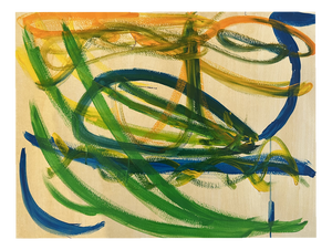 Michel Gemignani, La Beauté, Mixed Media on Paper
