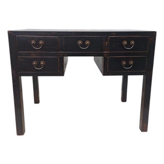 Early 19th Century 4 Drawer Console Table For Sale