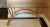 1980s Brass and Glass Sofa Table For Sale - Image 9 of 12