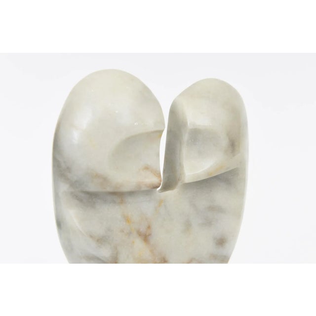 Vintage Cubist Abstract Variegated Marble Sculpture 1970's For Sale In Miami - Image 6 of 12