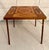 Vintage Handcrafted Folding Game Table With Marquetry Compass Star Top For Sale - Image 11 of 12