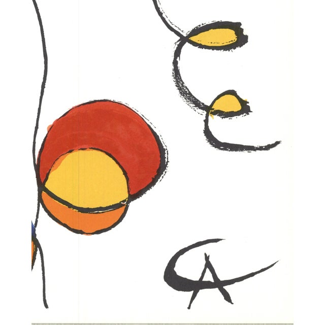 Surrealism 1974 Alexander Calder 'Spirales' Surrealism Multicolor France Lithograph For Sale - Image 3 of 5