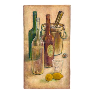 “Still Life With Bottles” by Anne Estell Rice (1877-1959) For Sale