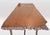Andrianna Shamaris Live Edge Teak Wood Single Slab Dining Table For Sale - Image 4 of 5