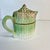 1970s Vintage Boho Chic Hollywood Regency Trompe L’Oeil Asparagus Tea Pot. For Sale - Image 4 of 9