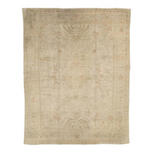 Galerie Shabab Collection Early 20th Century Turkish Oushak Room Size Carpet