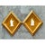 Mid 20th Century Vintage Gilt Framed Porcelain Reliefs - Set of Two For Sale - Image 5 of 12