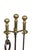 Metal Antique Fireplace Tool Set For Sale - Image 7 of 12