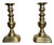 Brass Candlesticks, 1860, Set of 2 For Sale