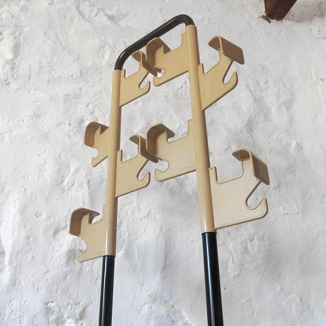 Vintage Freestanding Coat Rack by Jean Pierre Vitrac for Manade, 1980s For Sale - Image 9 of 15