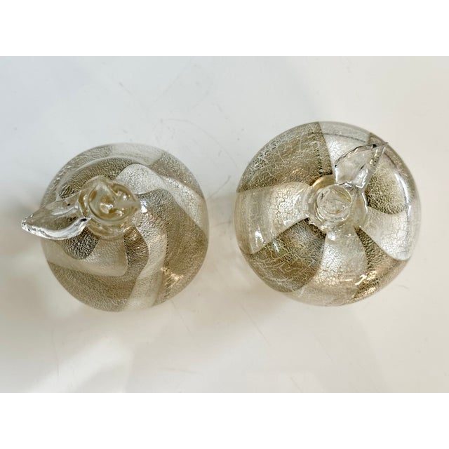 Murano Glass Apple and Pear by Seguso Viro, Italy, 1990s, Set of 2 For Sale - Image 11 of 17