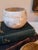 Mother of Pearl Mosaic Candle Holders Set For Sale - Image 4 of 5