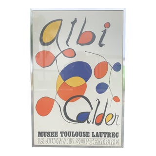1970s Alexander Calder Lithograph “Albi Calder” For Sale