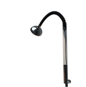 Mid-Century Space Age Flexible Rubber Hose Table Clamp Lamp from Cosack, 1960s