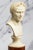 A distinguished tribute to one of history's most legendary figures, this handsome vintage bust depicts Julius Caesar, the...