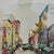 Mid-Century Modern 1940s Signed Benjamin Jorj Harris Airbrush Cable Car Artworks - A Pair For Sale - Image 3 of 10