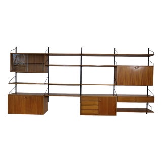 Mid-Century Regal System from Ulmenholz (Rüster) by Poul Cadovius, 1960s For Sale