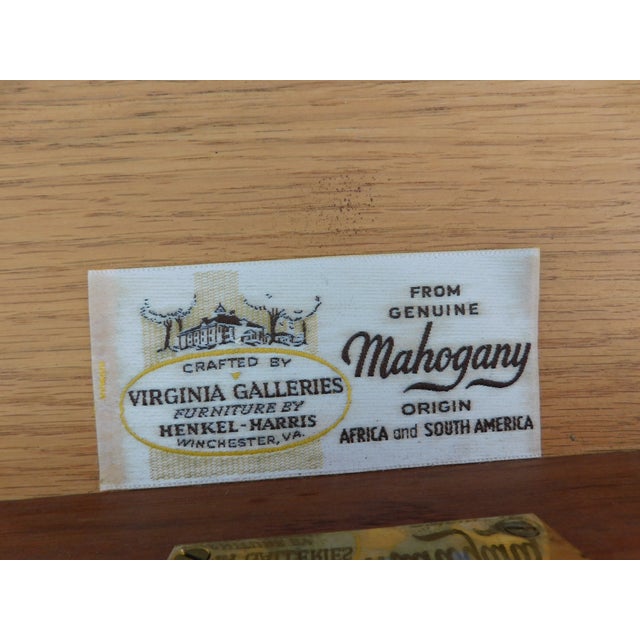 Henkel Harris Mahogany Lady Astor Writing Desk For Sale - Image 16 of 18