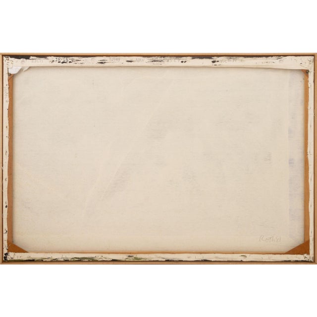 Textile Jack Roth "New Synthesis 59" Acrylic, 1981 For Sale - Image 7 of 12