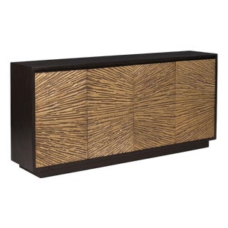 Yardley Wood Sideboard With Four Doors by Loomlan For Sale