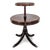 English Mahogany Display Stand with Lion Heads For Sale - Image 10 of 10